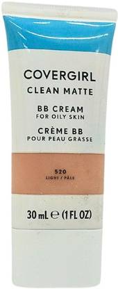 COVERGIRL Clean Matte BB Cream For Oily Skin Light 520