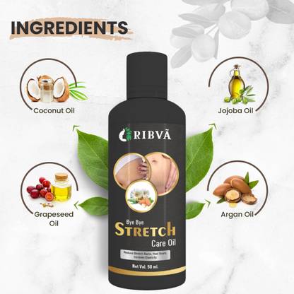 RIBVA Stretch Marks Removal Oil Pack Of 1