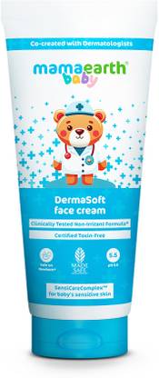 Mamaearth Baby DermaSoft Face Cream with SensiCareComplex for Baby's Skin