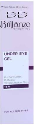 DOOMSDAY BRILLANZO UNDER EYE GEL FOR CLEAR & FRESH SKIN PACK OF 15ml x 1