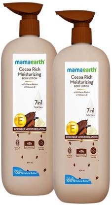 Mamaearth Cocoa Rich Moisturizing Body Lotion with Cocoa Butter & Vitamin E