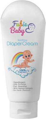 Fabie Baby Nappy Cream Natural Diaper Rash Cream Treats and Prevents Diaper Rash, New Born