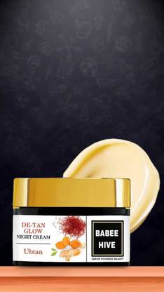 Babeehive UBTAN NIGHT CREAM FOR FACE GLOWING 50 G 917