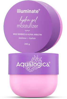 Aqualogica Illuminate + Hydra Gel Moisturizer with Wild Berries