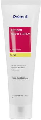 Re'equil 0.3% Retinol Night, Improves Skin Texture, Reduces Acne