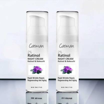 carman Retinol and Bakeuchi Face Cream for men and women Pack of 2