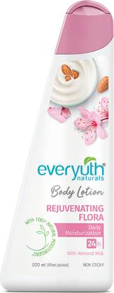 Everyuth Naturals Rejuvenating Flora Body Lotion| For Deep Hydrating Skin Nourishment