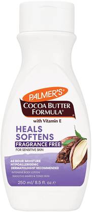 PALMER'S Cocoa Butter Formula Heals Softens Fragrance Free Body Lotion