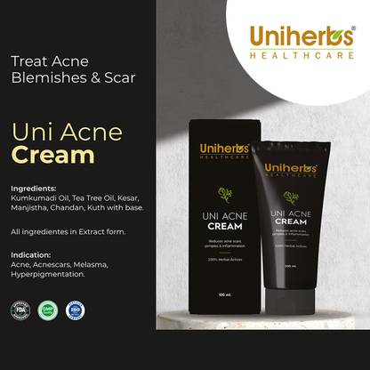 Uniherbs Uni Acne Cream | Anti Acne Care, Pimple Control Moisturizer Face Cream For Women