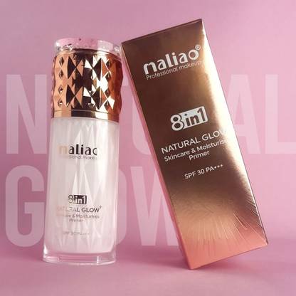 maliao 8 in 1 Natural Glow Skincare & Moisturizer Primer SPF 30 PA+++