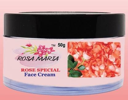 Rosa Maria Rose Face Cream Man Woman Moisturiser Summer Winter