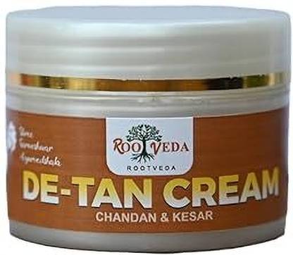 Rootveda De Tan Cream enrich with Chandan and Kesar