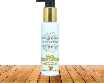 SAATTVEDA Face Moisturize Hydrating Daily Facial Cream for Healthy, Glowing Skin- (100ml)