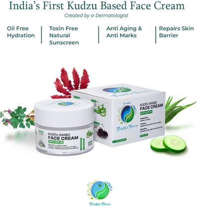 Trqois Terra Kudzu-based Face Cream with SPF -15