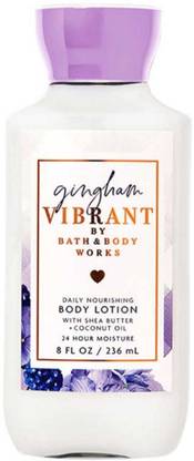 BATH & BODY WORKS gingham vibrant lotion