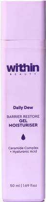 Within Beauty Daily Dew Barrier Restore Gel Moisturizer | Ceramide complex + Hyaluronic Acid