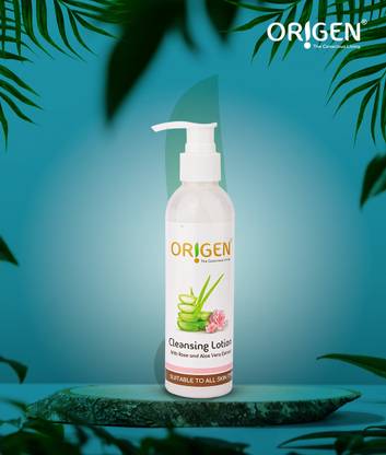 ORIGEN Gentle Cleansing Lotion | Deep Clean & Hydrating Makeup Remover Face Wash