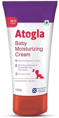 Atogla Baby Moisturising Cream | Paraben Free - By Torrent Pharma