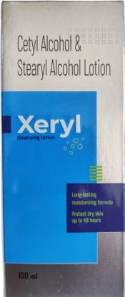 Xeryl cleansing lotion for long lasting moisturizng formula 100ml pack of 2