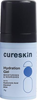 cureskin Hydration Gel with Hyaluronic Acid, Aquaxyl, Aloe | Moisturises and Nourishes