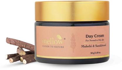 mellow Chandan Mulethi Day Cream with Sun Protection (Normal to Oily Skin)