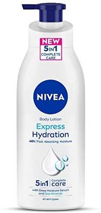 NIVEA EXPRESS HYDRATION BODY LOTION 404ML X 1 (NEW PACK)