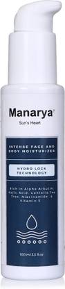 Manarya Intense Face & Body Moisturizer with Alpha Arbutin, Kojic Acid & Niacinamide