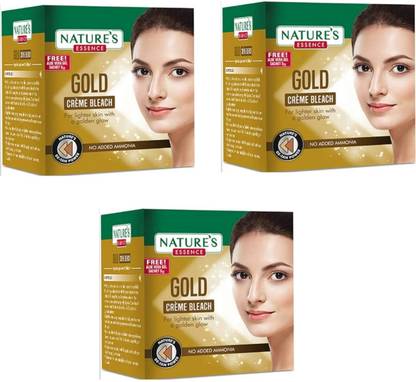 Nature's Gold Essence Creme Bleach 43g (Pack of 3.) =