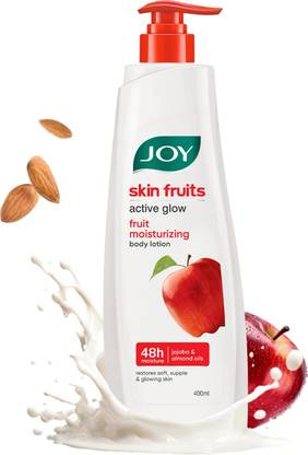 Joy Skin Fruits Moisturizing Body Lotion With Almond Oil For All Skin Types