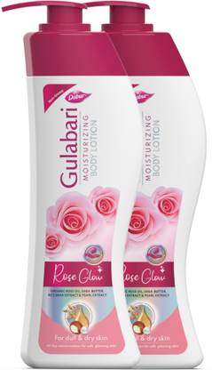 Dabur Gulabari Moisturizing Body Lotion – 400ml ( Buy 1Get 1)  (800 ml) at Rs. 198