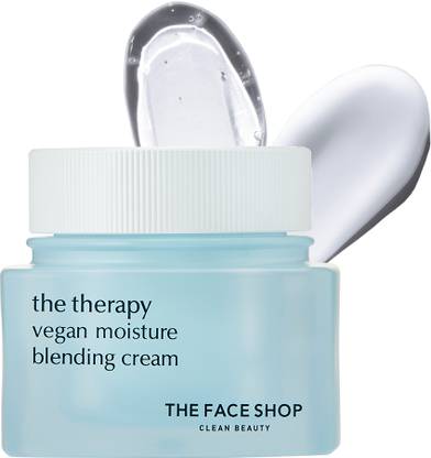 The Face Shop The Therapy Vegan Moisture Blending Cream with 48Hr Hydration