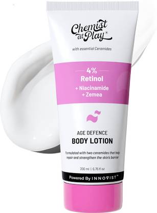 Chemist at Play Retinol Body Lotion | Retinol + Niacinamide | Anti-Aging & Reduces Wrinkles