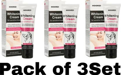 HOORZI Whitening cream sensitive Areas 3 Day Whitening cream