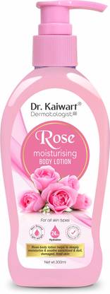Dr. Kaiwart Rose Body Lotion - Men and Women For Nourished and Smooth Skin