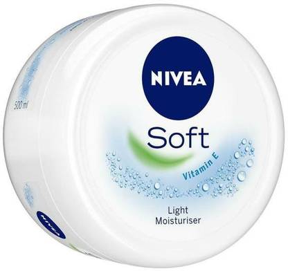 NIVEA Soft Cream Light Moisturizer With Vitamin E 500m
