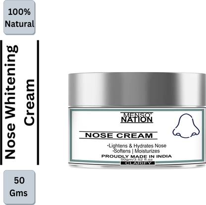 Mensonation Nose Whitening and Brightening Cream for Removing Dark Spots and Suntan