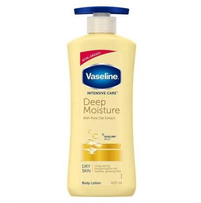 Vaseline DEEP MOISTURE BODY LOTION 400ML PACK OF 1