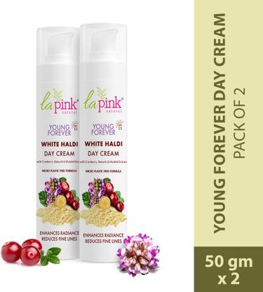 La Pink Young Forever Day Cream To Enhance Radiance & Reduce Fine Lines (Pack of 2)