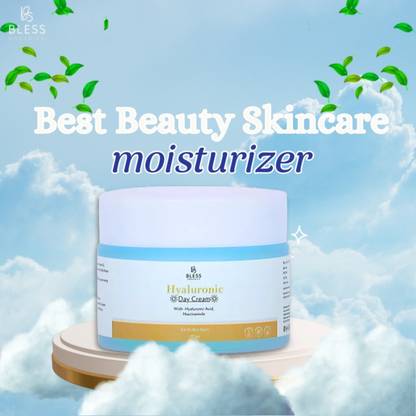 Bless Organics Hyaluronic Deep Hydration&Glow Day Cream – For Men&Women–All Skin Types-70g