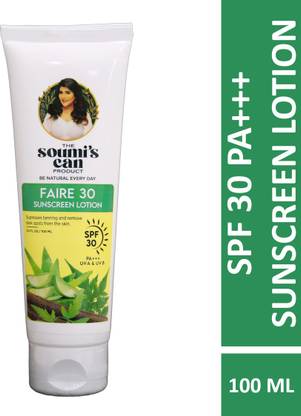 The Soumi's Can Product FAIRE 30 SUNSCREEN LOTION