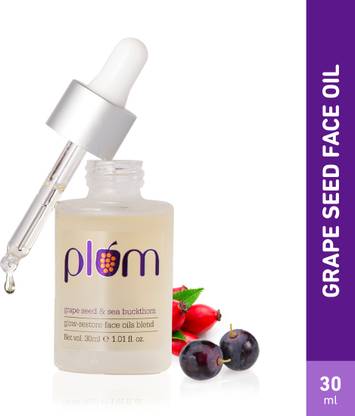 Plum Grape Seed & Sea Buckthorn Glow-Restore Face Oils Blend | For Glowing Skin