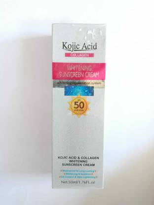 Kojic Acid Whitening Sunscreen Cream SPF50