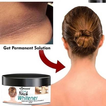 Fezora Neck Back Whitening Cream | Removes Fine Lines & Tanning, Lightens, for women