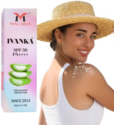 MACARIA Ivanka Spf 50 Moisturising Sun Lotion SPF50+ | Moisturizer for women dry skin