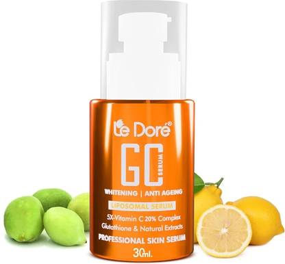 Le Dore GC Serum for Brightening, Anti-Ageing & Collagen Boost with 5X Vitamin C