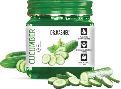 DR.RASHEL Cucumber Gel for Face & Body | Cooling, Refreshing, Hydrating & Revitalizing