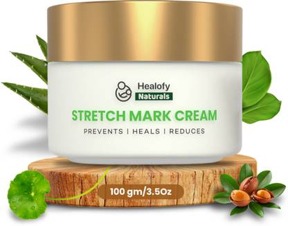 Healofy Naturals Stretch Marks Cream for Pregnancy & Post- delivery|Moisturizes The Skin