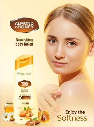 yim~mi Lotion Honey & Almonds Nourishing Body Lotion, For Normal to Dry skin 1