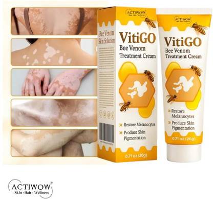 ACTIWOW Vitigo Bee Venom Cream for Soft and Balanced Skin cream Moisturizer