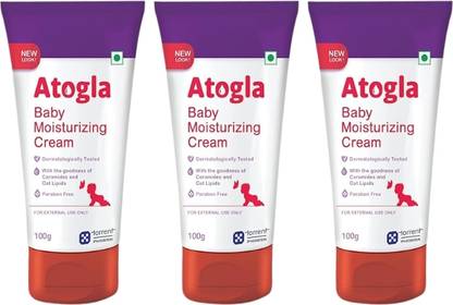 Atogla BABY MOISTURIZING CREAM 100gm (PACK OF 3)